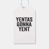 エンタズウィーンイェントユダヤおもしろい人ハヌッカホリデー ギフトタグ (正面)