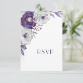 エンタリー選択のパープルシルバーフローラ 出欠カード (スタンド正面)