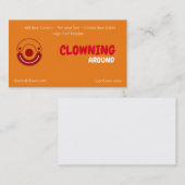 エンターテイナーコメディロゴ 名刺 (正面/裏面)