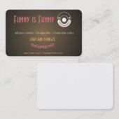 エンターテイナーコメディロゴ 名刺 (正面/裏面)