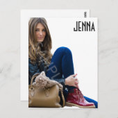 エンターテイナーヘッドショットカード ポストカード (正面/裏面)