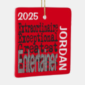 エンターテイナー並外カスタム セラミックオーナメント (右)