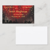 エンターテイメントの名刺 名刺 (正面/裏面)