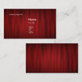 エンターテイメントの名刺 名刺 (正面/裏面)