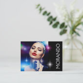 エンターテイメントアーティスト/エージェント/音声レッスン – SRF 名刺 (スタンド正面)