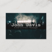 エンターテイメントマネージャーの名刺 名刺 (正面)