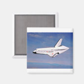 エンタープライズ宇宙シャトル マグネット (正面/裏面)