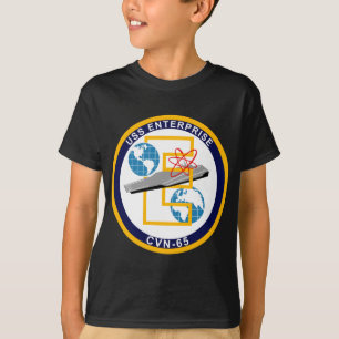 エンタープライズ- CVN 65 - "大きいE " Tシャツ