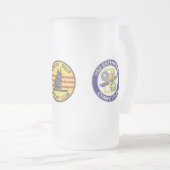 エンタープライズCVAN 65 フロストグラスビールジョッキ (正面右)