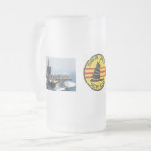 エンタープライズCVAN 65 フロストグラスビールジョッキ (正面左)