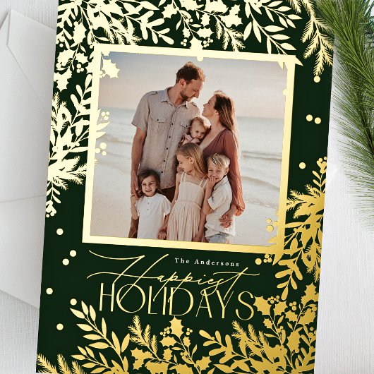 エンチャンティンクラシックグのエレガンスクリスマスホリダ 箔シーズンカード