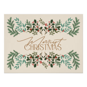 エンチャンティンクラシックグエレガンスクリスマスホリデー ポスター