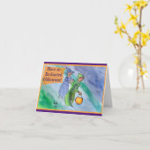 エンチャンテッドハロウィンカード カード (黄色い花)