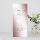 エンチャンテッドフェアリーテーブルキャッスル結婚式 プログラム (スタンド正面)