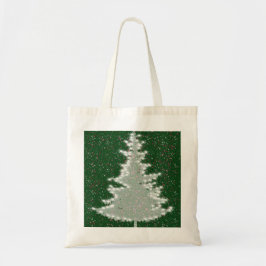 エンチャンテッド ウィンター グロー クリスマスツリー トートバッグ