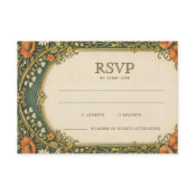 エンチャンテッド・フォレスト ビンテージ アール・ヌーヴォー RSVP