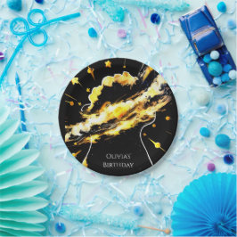 エンチャントおもしろい宇宙誕生日 ペーパープレート