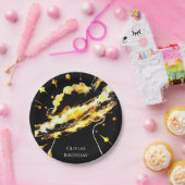 エンチャントおもしろい宇宙誕生日 ペーパープレート (パーティー)