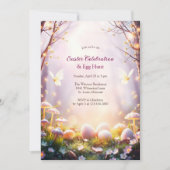 エンチャントお洒落キッズイースターエッグ狩り 招待状 (正面)