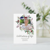 エンチャントお祝いのLIFE PHOTO Memorial ポストカード (スタンド正面)