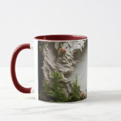 エンチャントきのこの森セラミックコーヒーマグ☕ マグカップ (左)