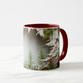 エンチャントきのこの森セラミックコーヒーマグ☕ マグカップ (正面右)