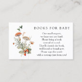 エンチャントされた森の本ベビーエンクロージャカード 名刺 (正面)