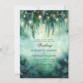 エンチャントつるドフォレストランタン結婚妖精 招待状 (正面)