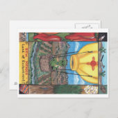 「エンチャントの土地」ニューメキシコのはがき ポストカード (正面/裏面)