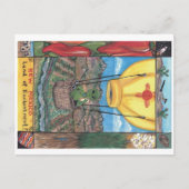 「エンチャントの土地」ニューメキシコのはがき ポストカード (正面)