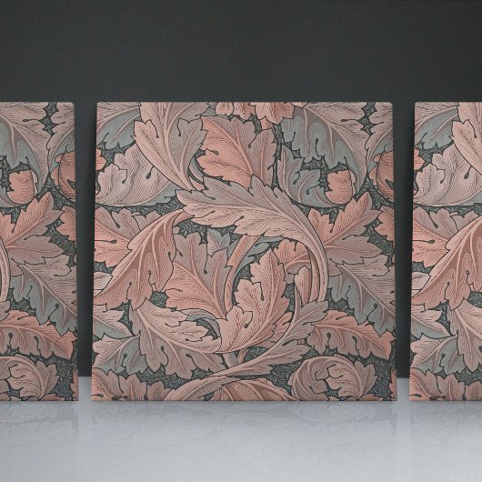 エンチャントアカンサスWilliam Morrisフローラ タイル