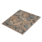 エンチャントアカンサスWilliam Morrisフローラ タイル (側面)