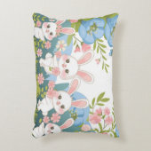 エンチャントイースターお祝いデザイン アクセントクッション (正面(垂直))