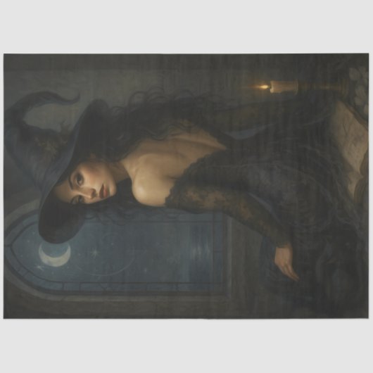 エンチャントウィッチムーンライトゴシックデクページ紙 薄葉紙 (正面)