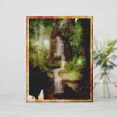 エンチャントウォーターフォールスクラップブック紙 (スタンド正面)