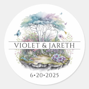 エンチャントウッドランズ結婚フェアレクラシックーテルRou ラウンドシール