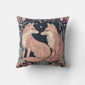 エンチャントウッドランドキツネD10 クッション (裏面)