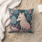 エンチャントウッドランドキツネD12 クッション (ブランケット)