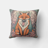 エンチャントウッドランドキツネD14 クッション (裏面)