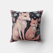 エンチャントウッドランドキツネD15 クッション (裏面)