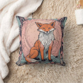エンチャントウッドランドキツネD1 クッション (ブランケット)