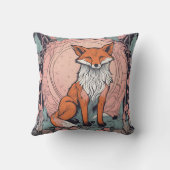 エンチャントウッドランドキツネD1 クッション (裏面)