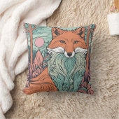 エンチャントウッドランドキツネD2 クッション (ブランケット)