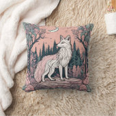 エンチャントウッドランドキツネD3 クッション (ブランケット)