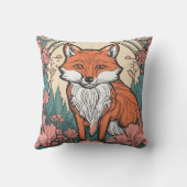 エンチャントウッドランドキツネD5 クッション (裏面)