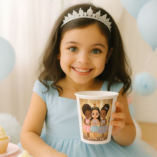 エンチャントエリクサーメラニン化プリンセス魔法 紙コップ