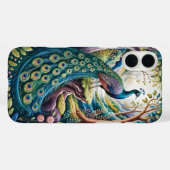 エンチャントエレガントドフォレストケースの孔雀 Case-Mate iPhoneケース (裏面 (横))