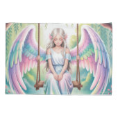 エンチャントエンジェルガールin a swing 枕カバー (裏面)