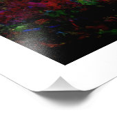 エンチャントカラフルエイリアンファンタジー自然風景 フォトプリント            (角)