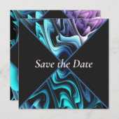 エンチャントカラフルメント日付を保存 セーブザデート (正面/裏面)